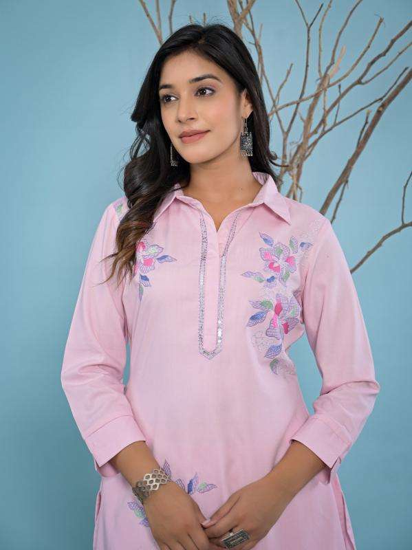 Label Khoj Cord-Set Party wear Kurtis wholesale in Gujarat