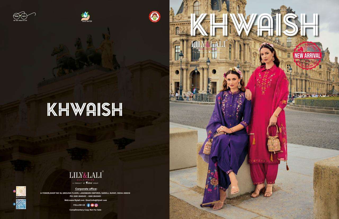Lily And Lali Khwaish Party wear Kurtis wholesale