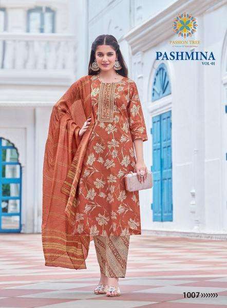 Passion Tree Pashmina Vol-1 kurti wholesale suppliers in india
