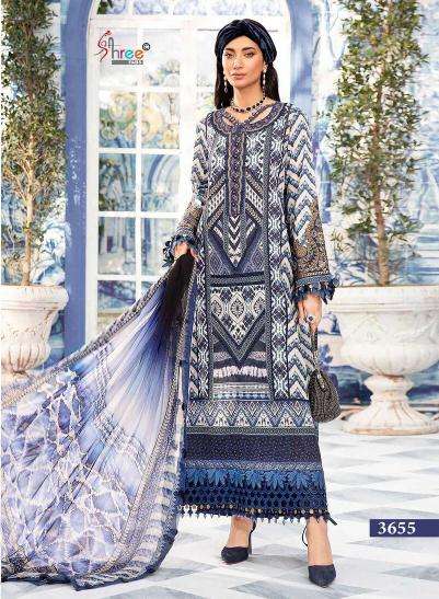 Shree Mariya B M Print Vol 18 pakistani salwar kameez for woman