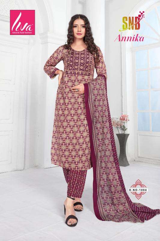 SNB Annika Vol 1 Surat Kurti market