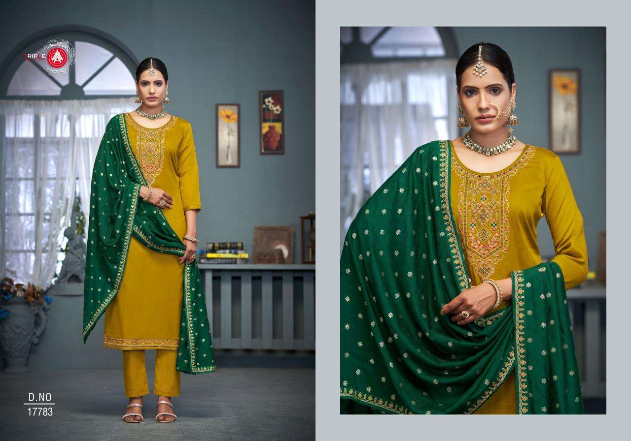 Triple Aaa Herisa Cotton Fancy Dress materials for boutique