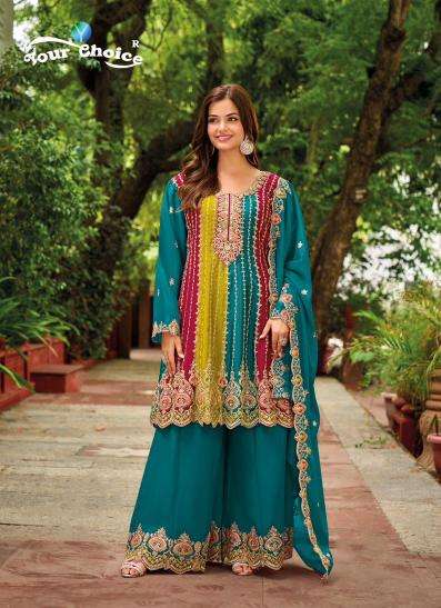 Your choice ORRA VOL4 Wholesale salwar suits market in Ahmedabad