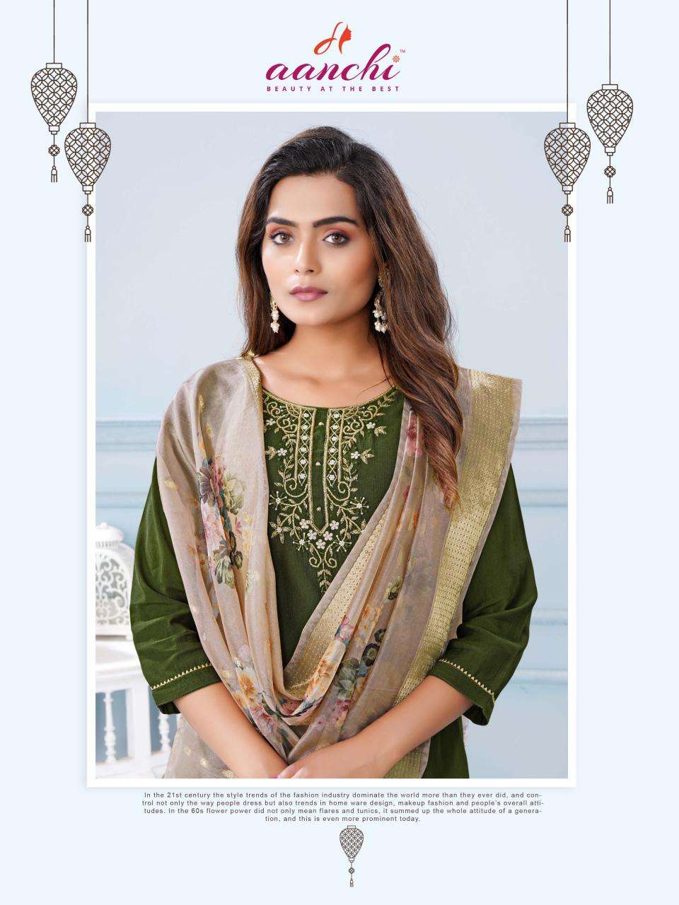 Aanchi Orra Online kurti material shopping