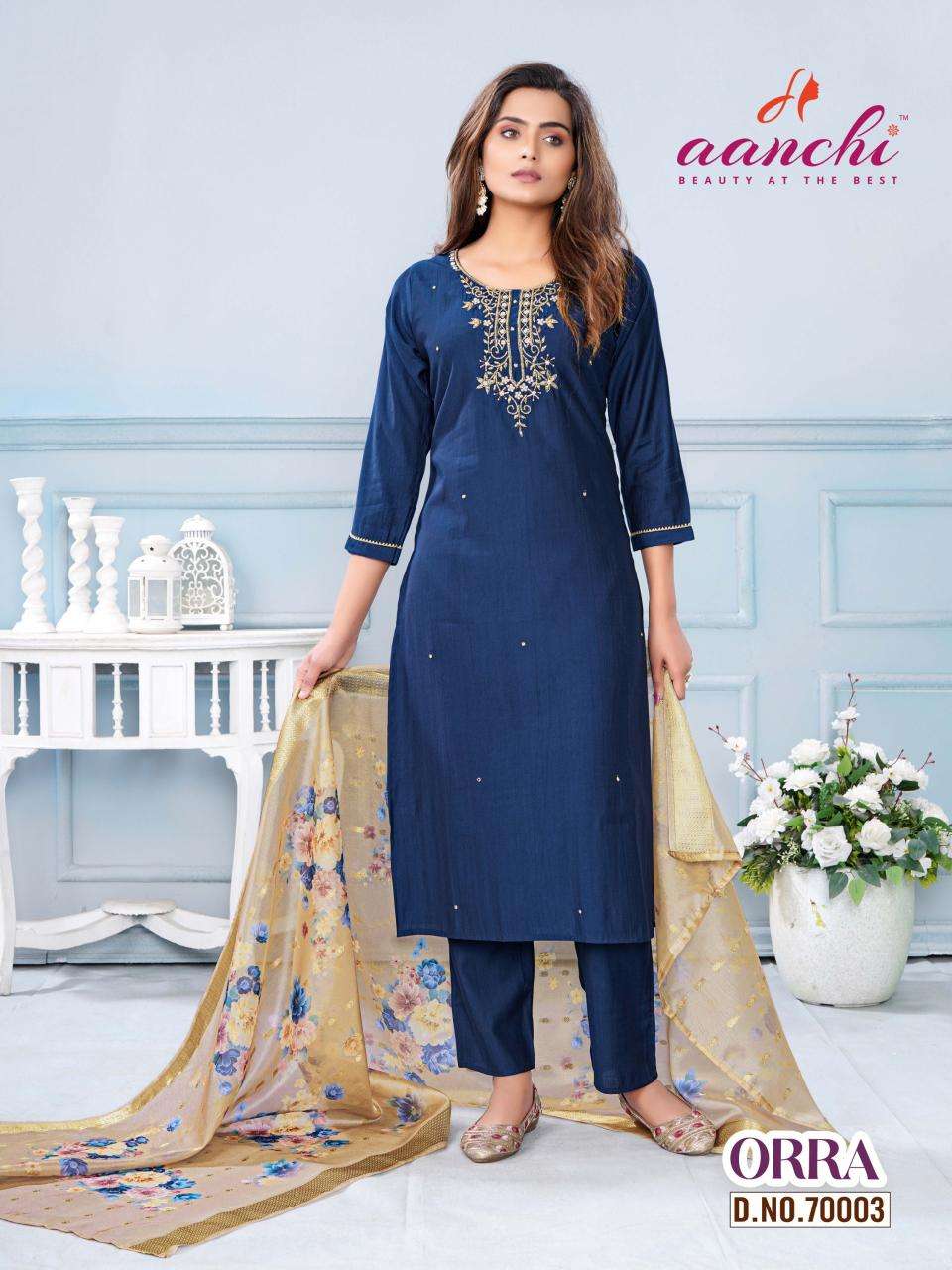 Aanchi Orra Online kurti material shopping