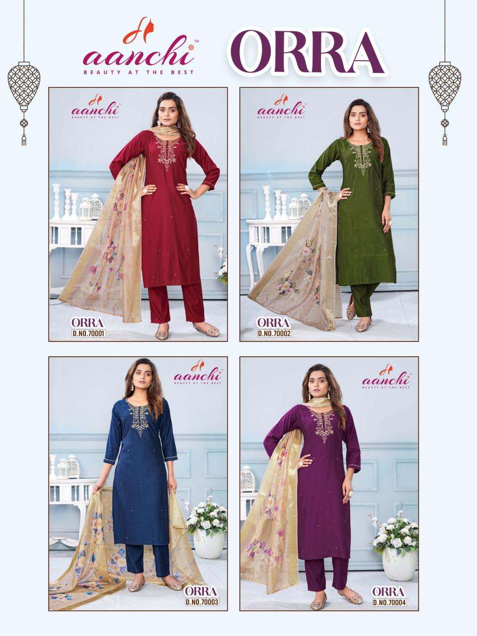 Aanchi Orra Online kurti material shopping