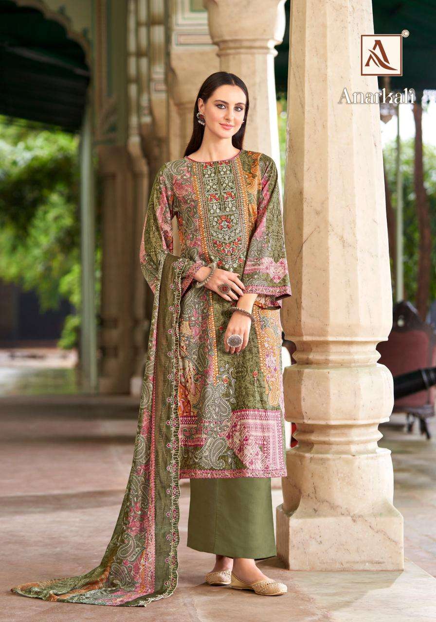 Alok Anarkali Dress material wholesale suppliers