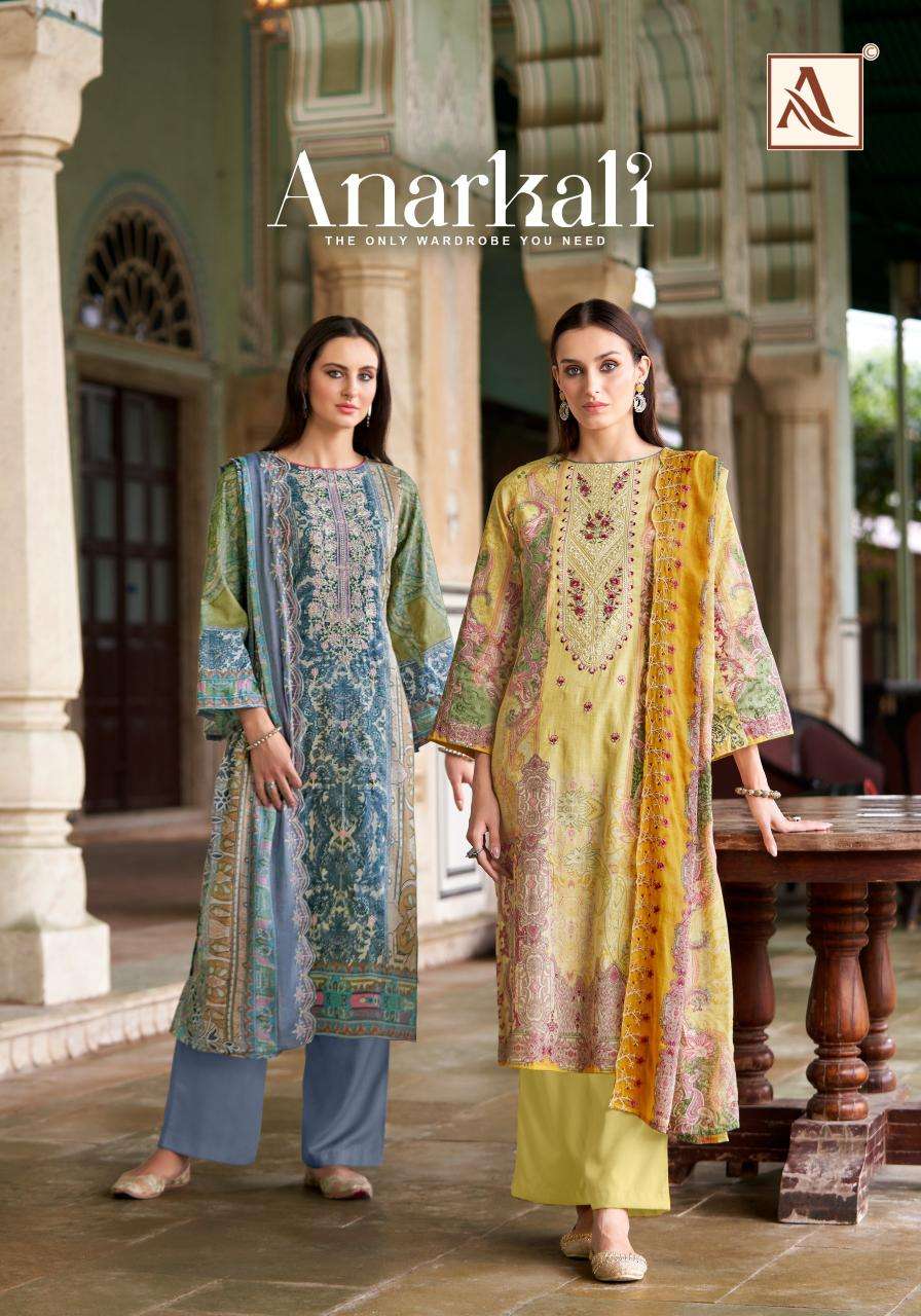 Alok Anarkali Dress material wholesale suppliers