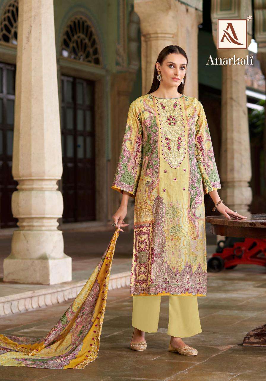 Alok Anarkali Dress material wholesale suppliers