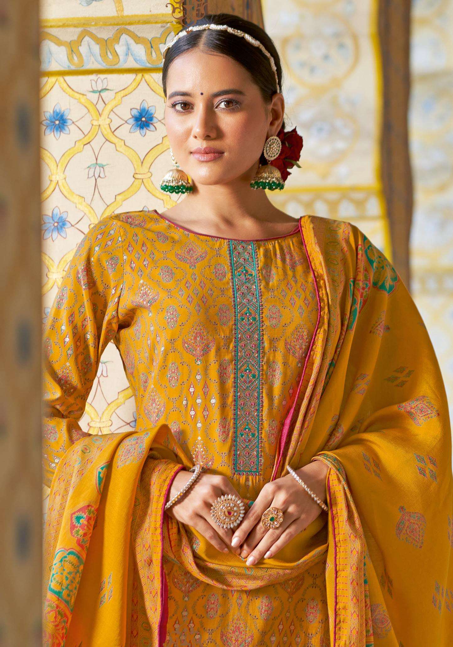 Alok Heer Vol 4 Wholesale dress materials for boutique in Rajkot