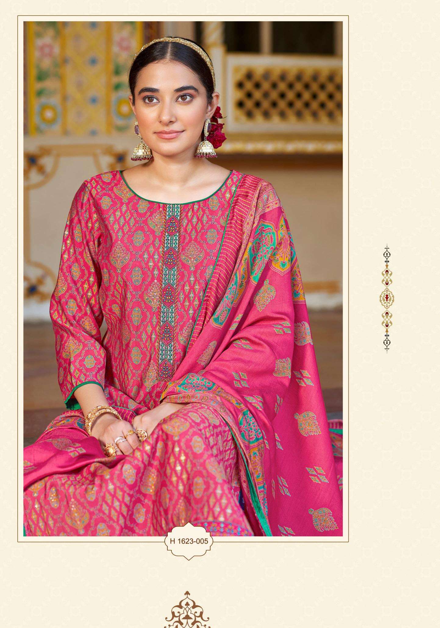 Alok Heer Vol 4 Wholesale dress materials for boutique in Rajkot