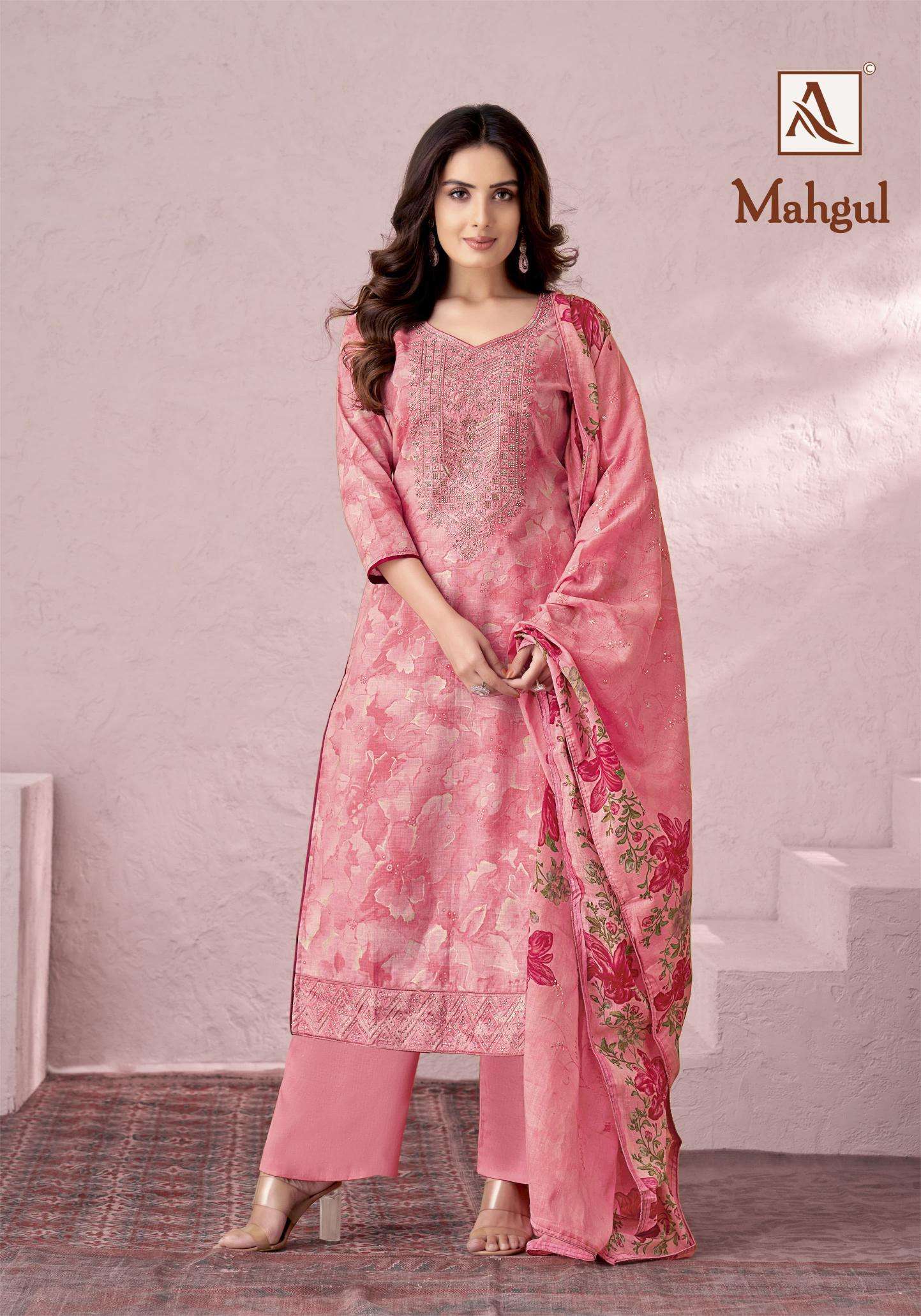 Alok Mahgul dress materials traders