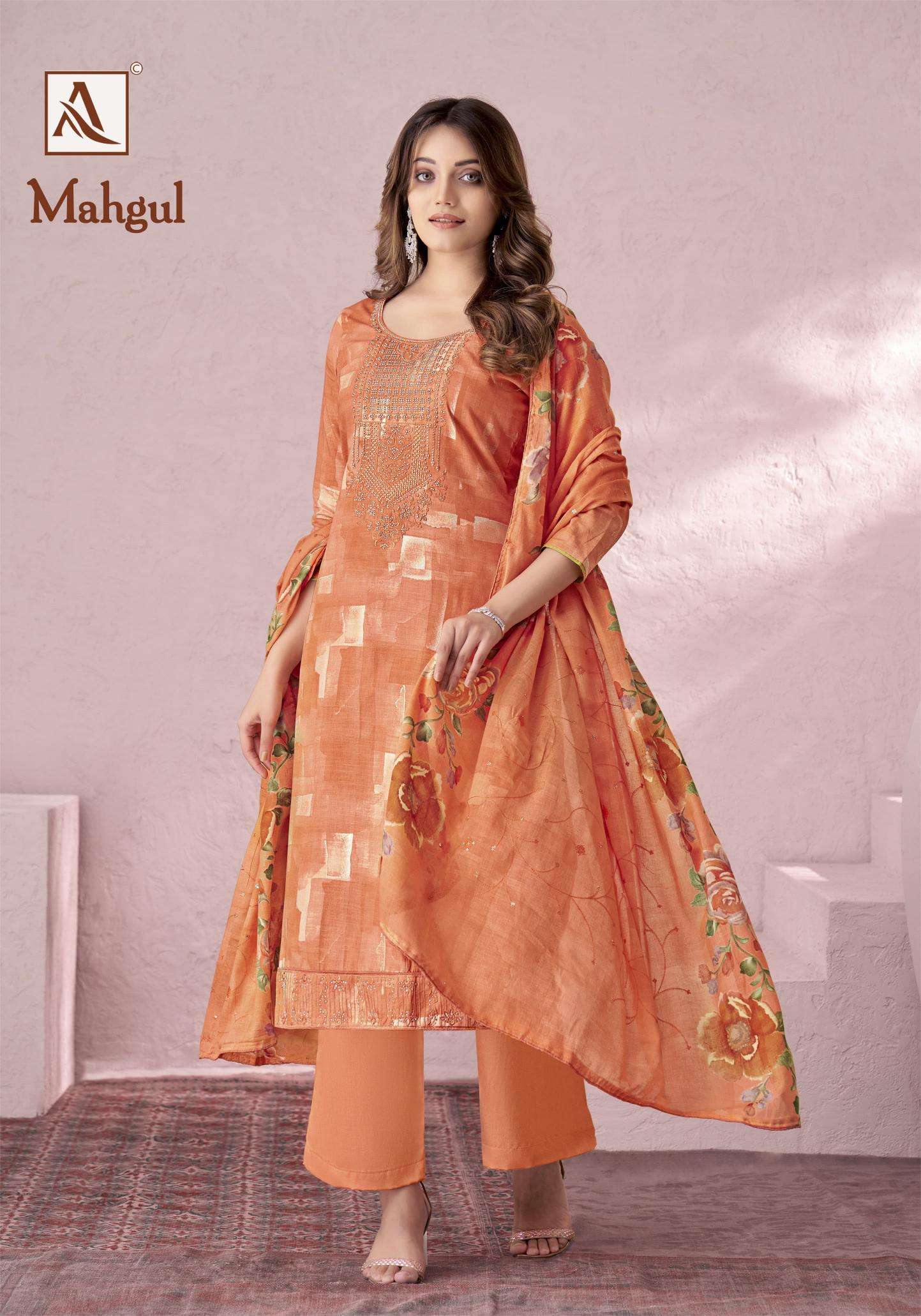 Alok Mahgul dress materials traders
