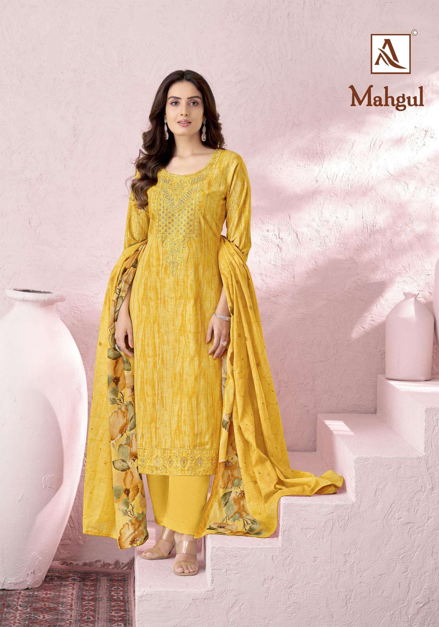 Alok Mahgul dress materials traders