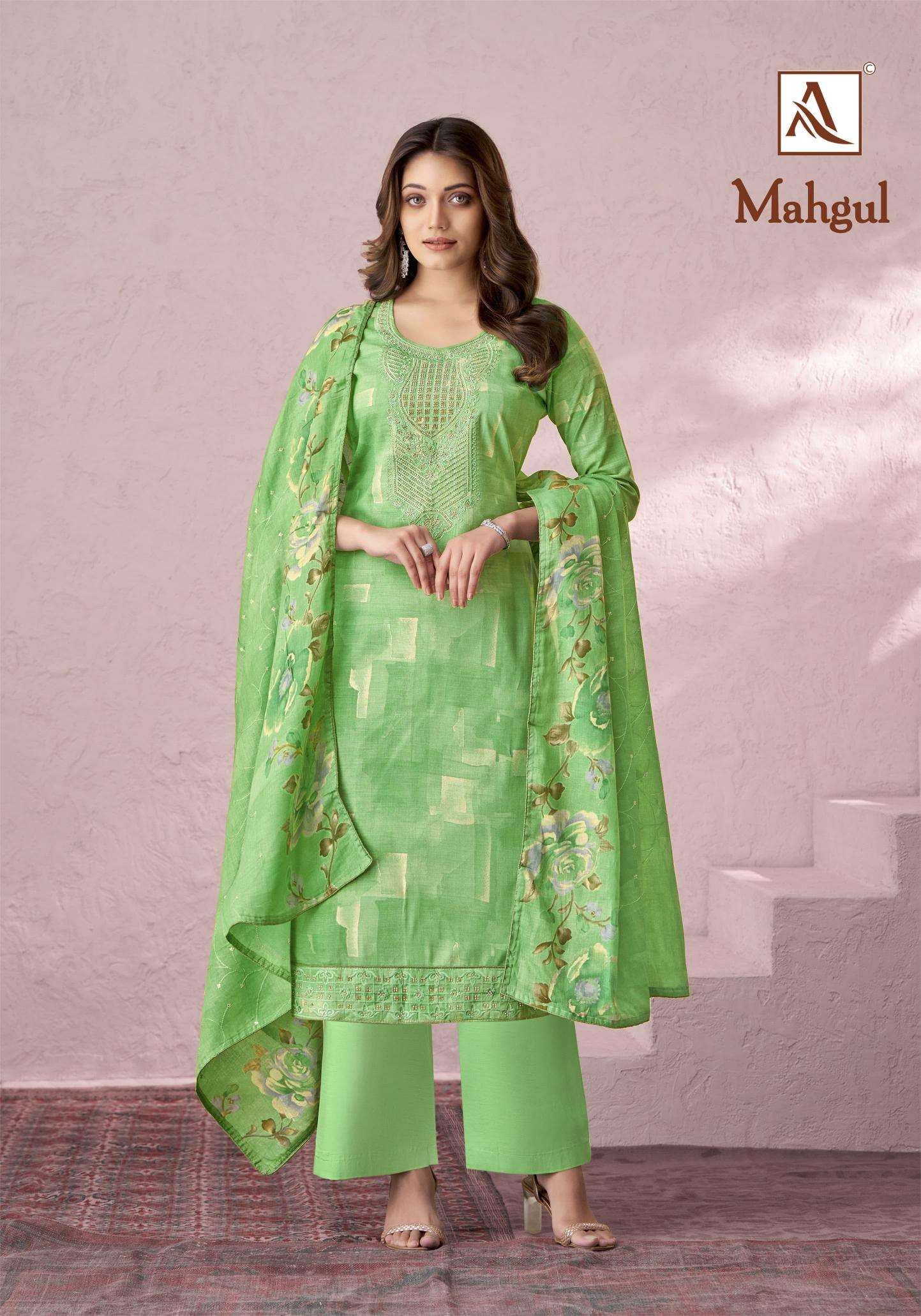 Alok Mahgul dress materials traders