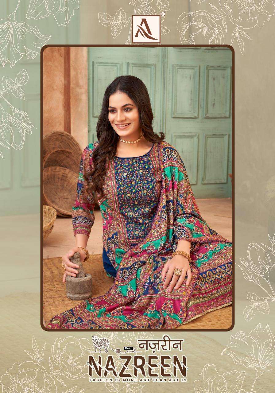 Alok Nazreen Net dress materials in surat