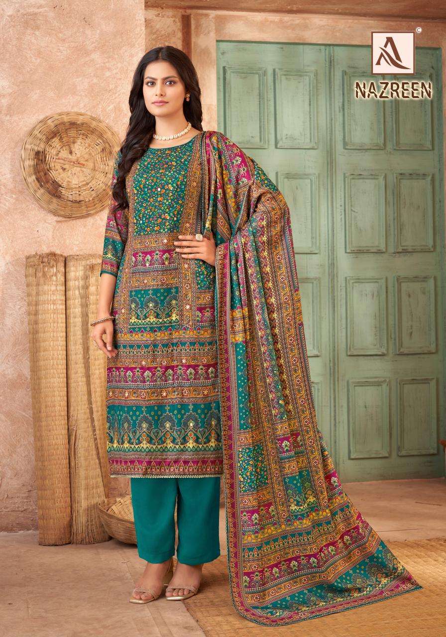 Alok Nazreen Net dress materials in surat