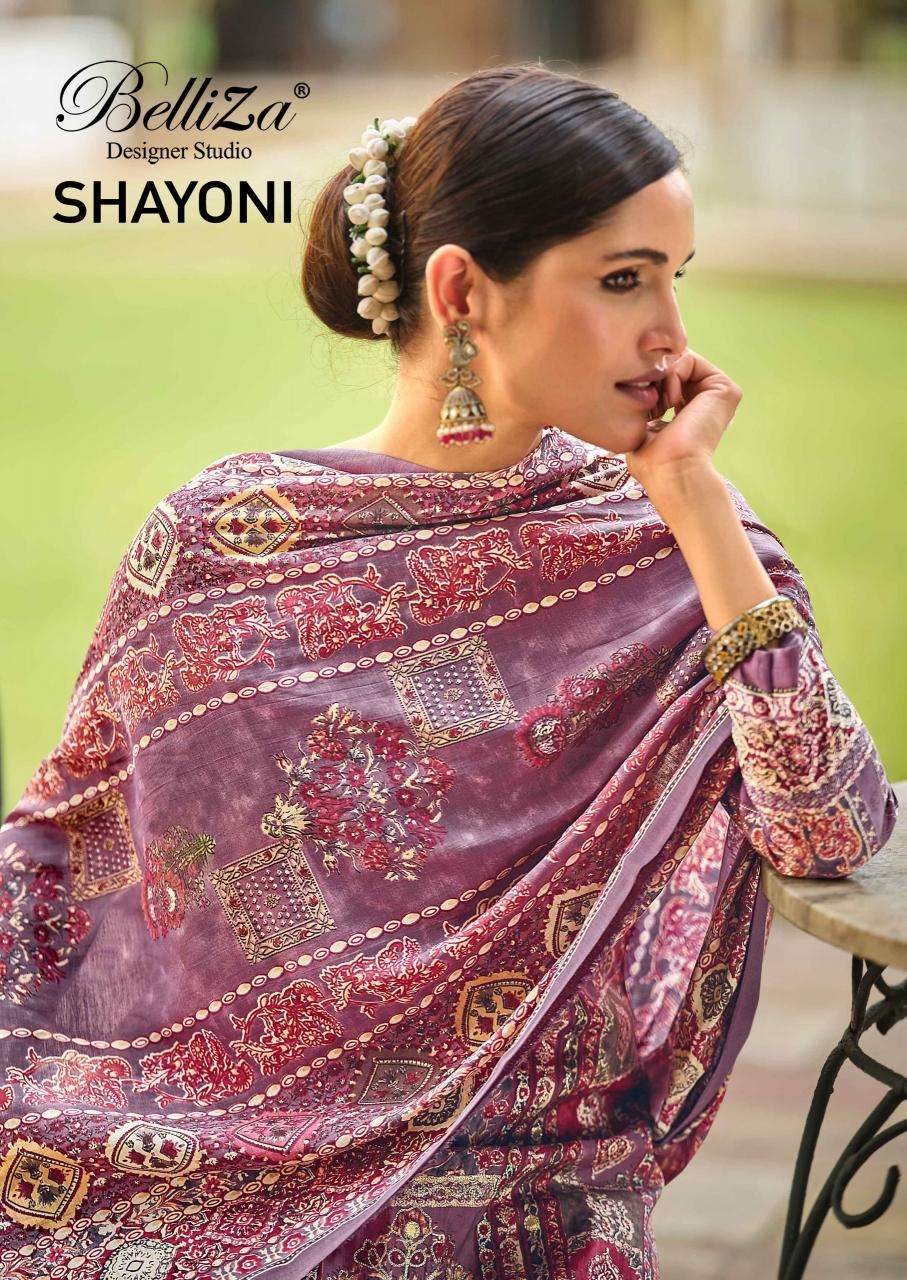 BelliZa Shayoni wholesale dress material online shopping