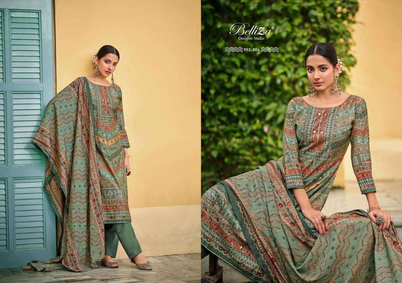 BelliZa Shayoni wholesale dress material online shopping