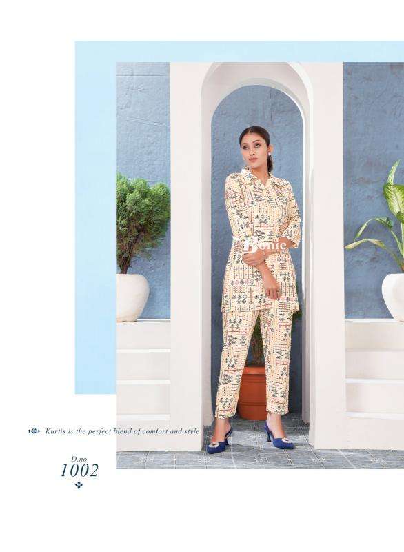 BONIE PEARL Co-Ord Set Casual kurti wholesalers in Gujarat