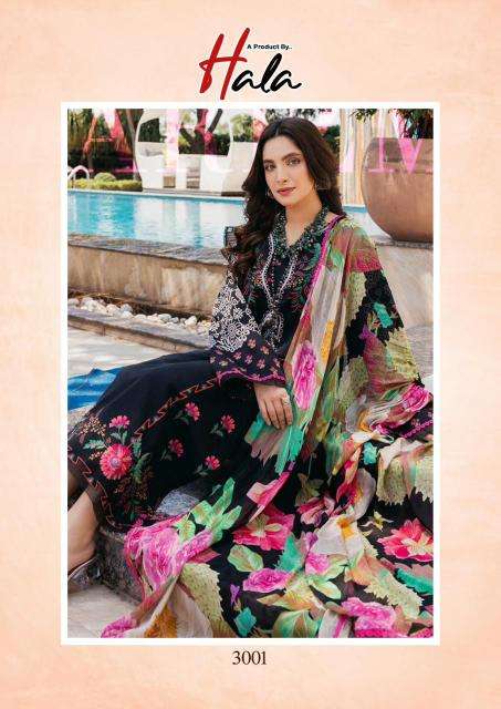 Hala Ramsha Vol 3 dress material wholesale shop