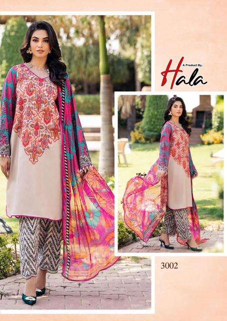 Hala Ramsha Vol 3 dress material wholesale shop