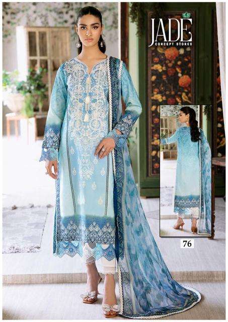 Jade Chevron Vol 8  Wholesale dress material manufacturers