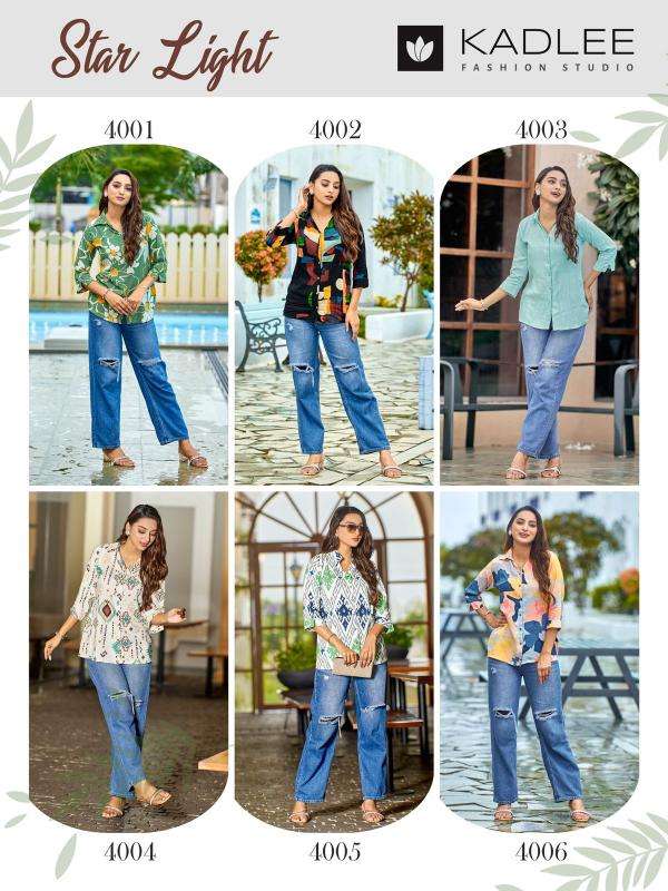 KADLEE Star Light Western Top manufacturers in surat