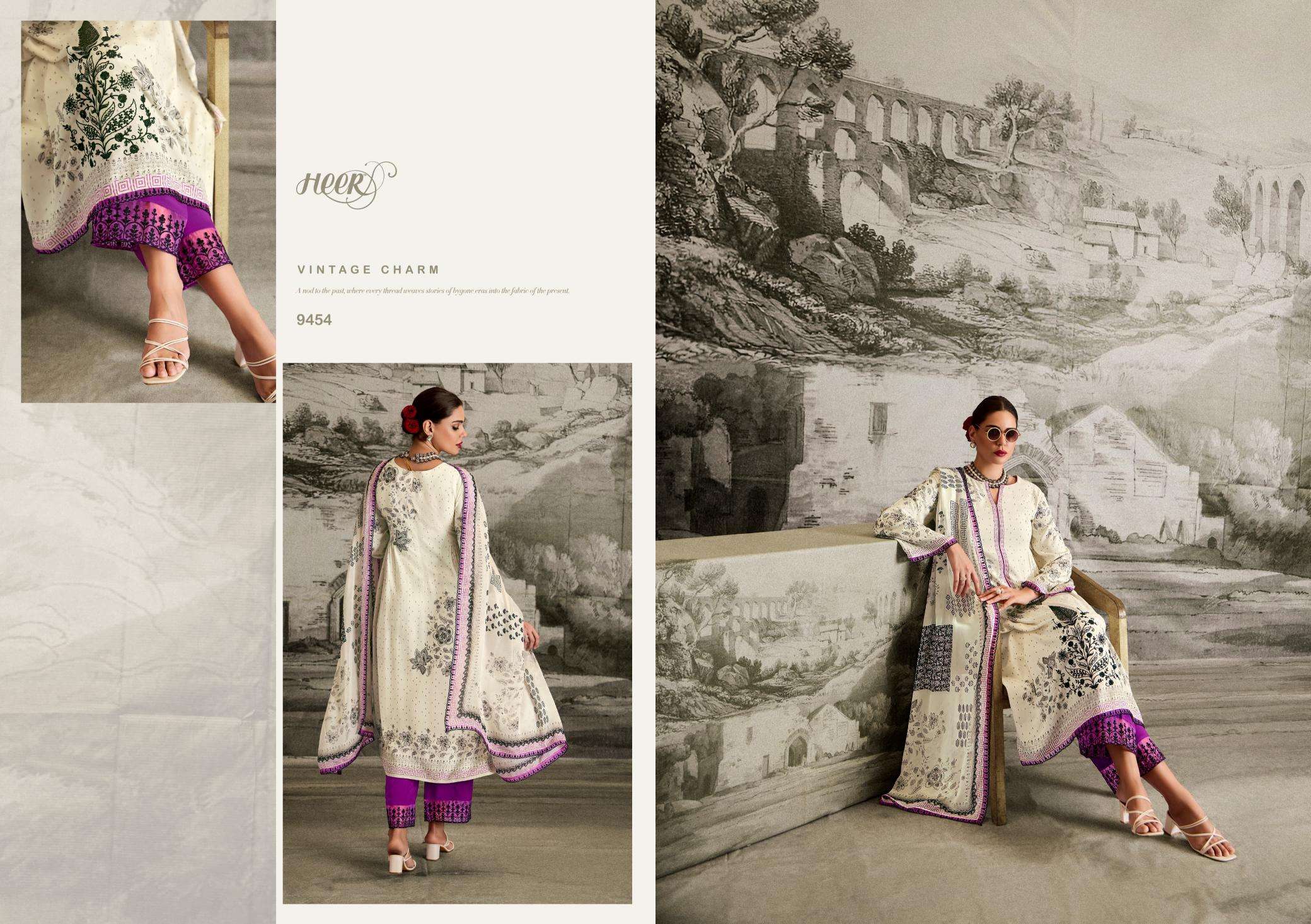 Kimora Heer Ishqa Printed salwar suits in surat