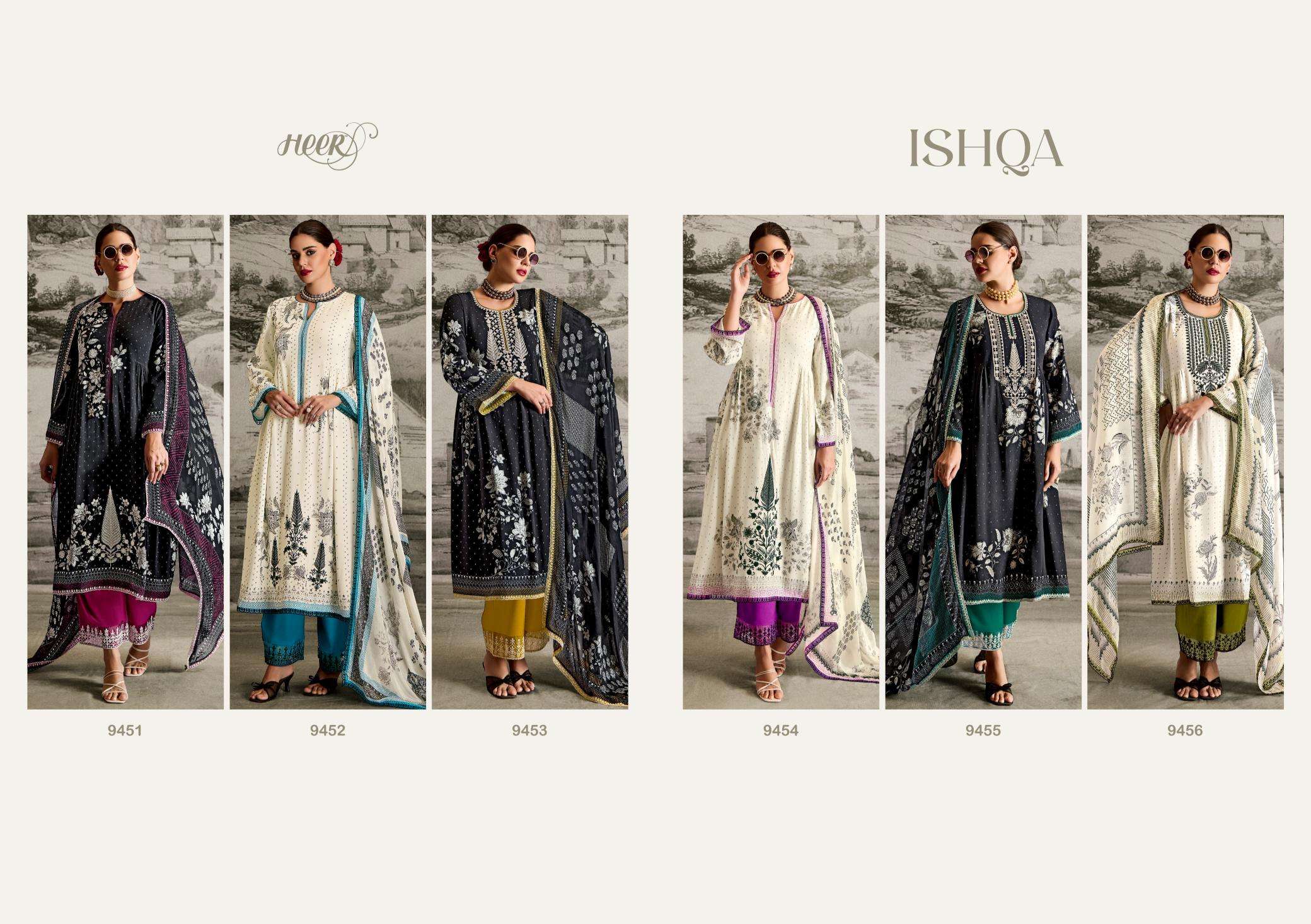 Kimora Heer Ishqa Printed salwar suits in surat