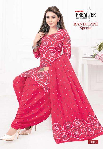 Premier Bandhani Special Vol-5  Wholesale designer dress materials in Delhi