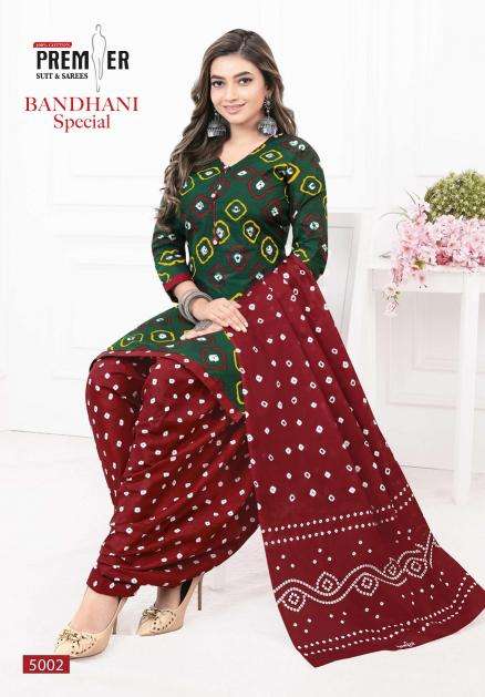 Premier Bandhani Special Vol-5  Wholesale designer dress materials in Delhi