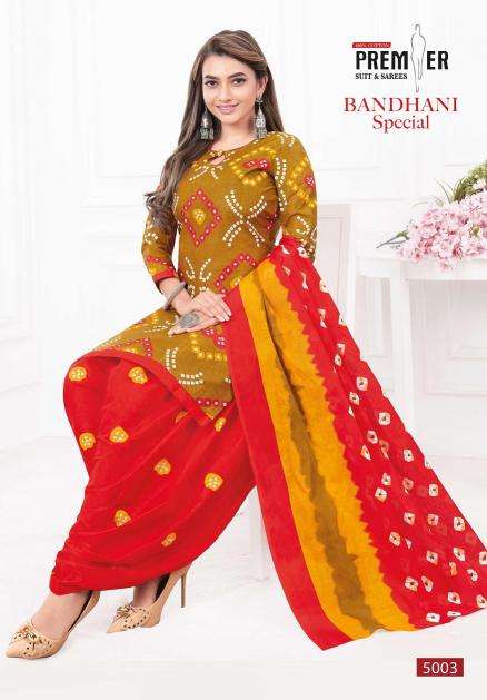 Premier Bandhani Special Vol-5  Wholesale designer dress materials in Delhi