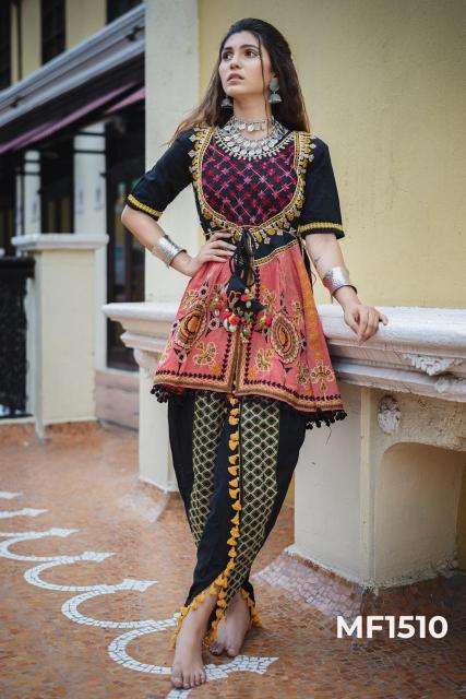 Sabella Kath-Putli Kedia and Tulip Pants traditional colours Kurti factory in Jaipur