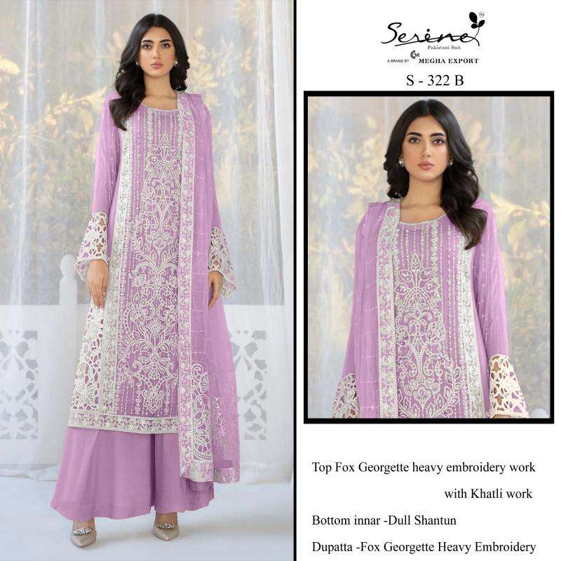 SERINE S 322 A B C D Cheap salwar kameez online shopping