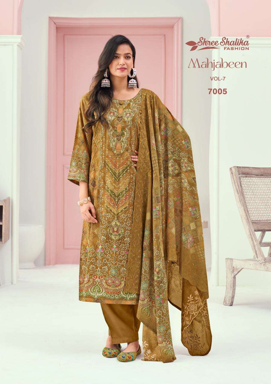 Shree Shalika Mahajbeen Vol 7 Salwar Kameez manufacturers