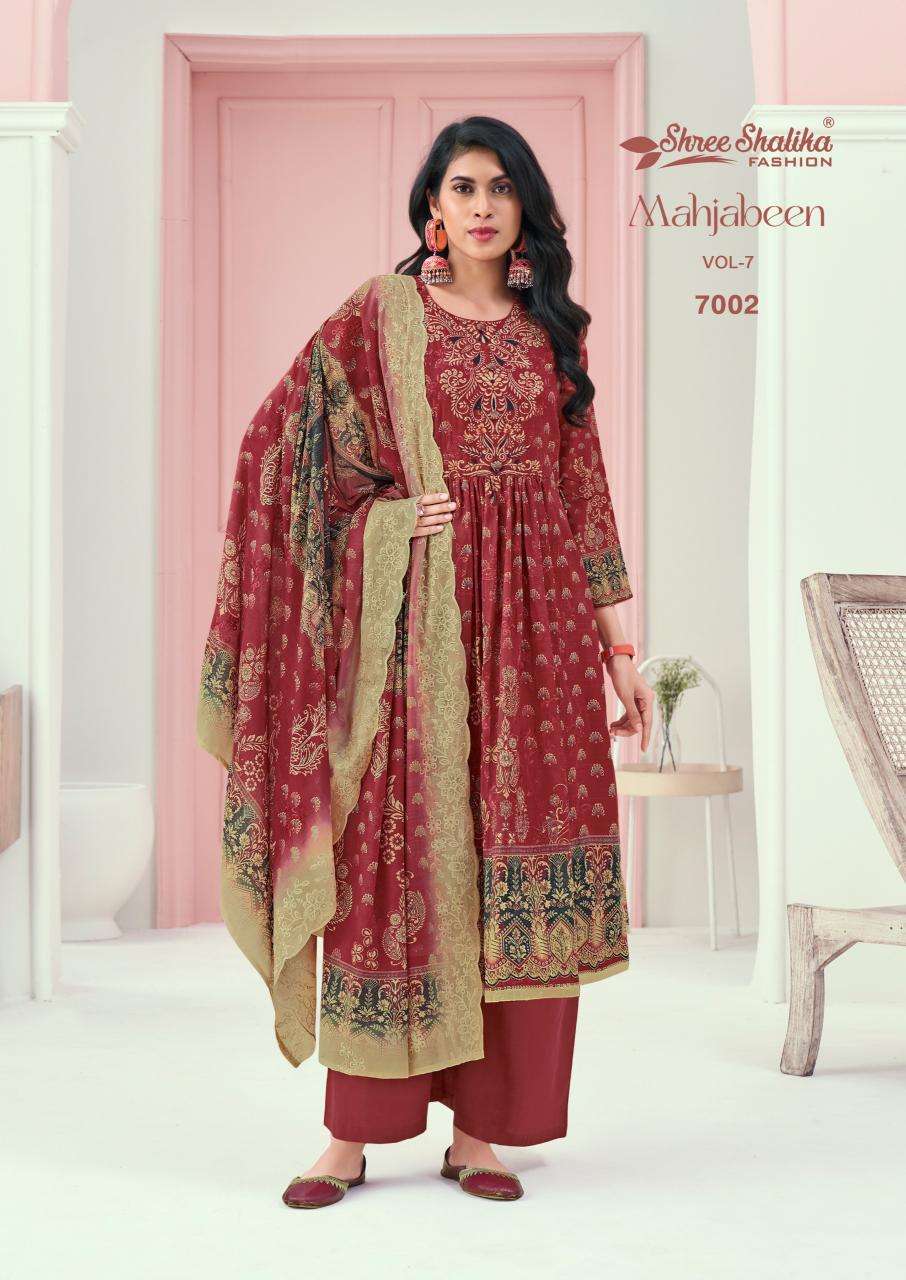 Shree Shalika Mahajbeen Vol 7 Salwar Kameez manufacturers