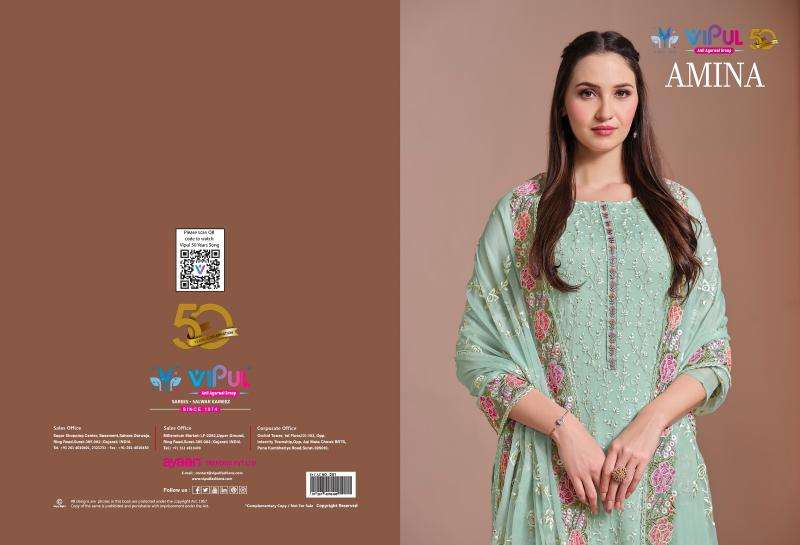 VIPUL AMINA Indian salwar suits wholesale