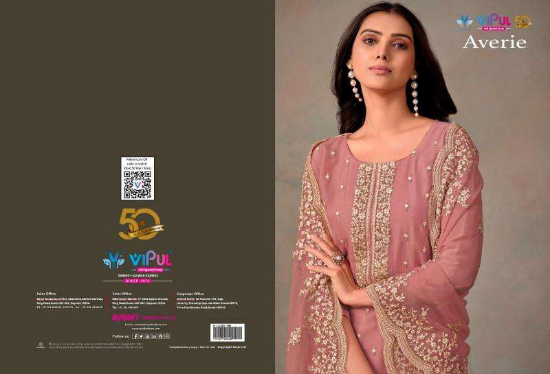 VIPUL Averie Wholesale boutique salwar kameez in Surat