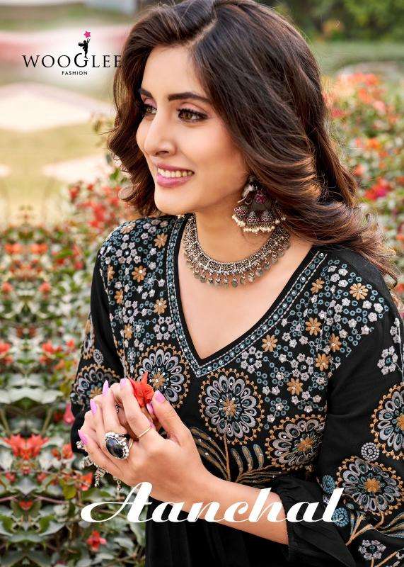 Wooglee Anchal Wholesale designer kurtis