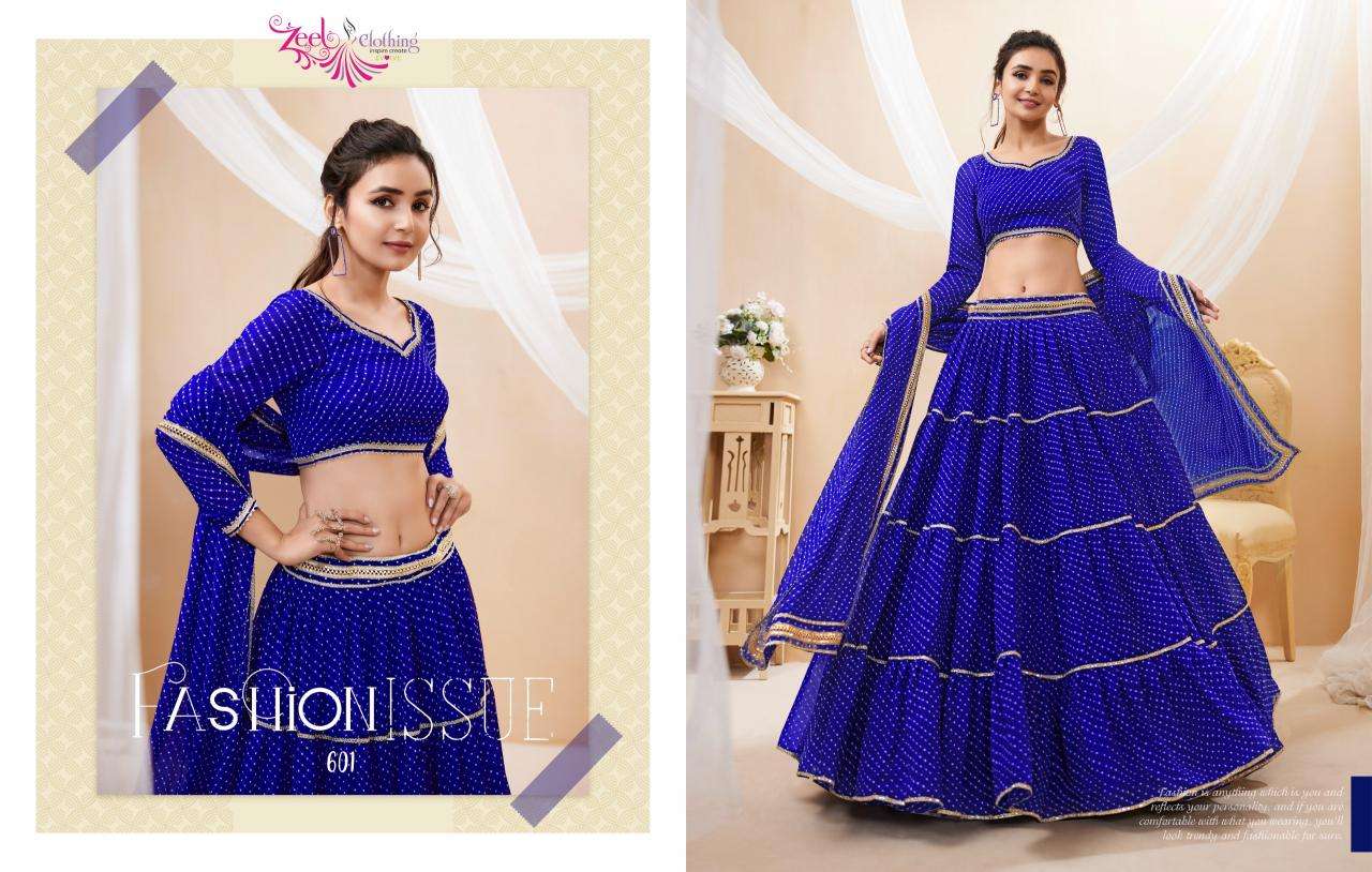 Zeel Lavish Vol 1 Georgette Designer Lehenga Choli women in gandhi nagar
