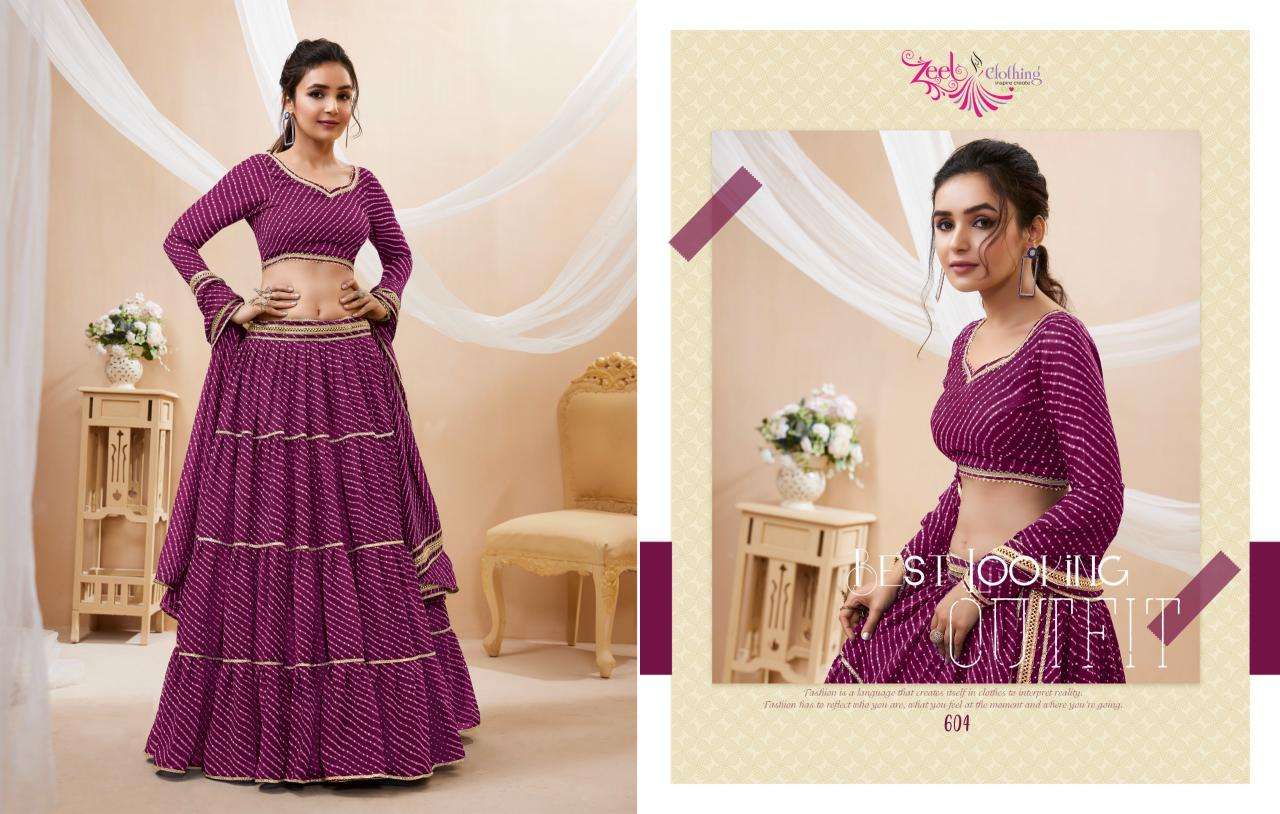 Zeel Lavish Vol 1 Georgette Designer Lehenga Choli women in gandhi nagar
