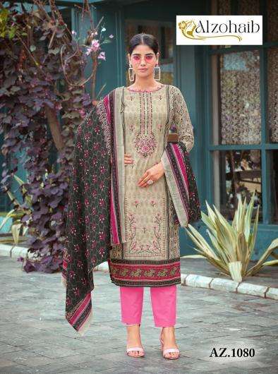 Alzohaib Az 1080 To 1083 Wholesale Salwar Kameez online