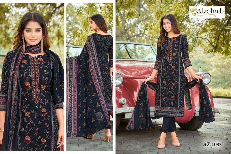 Alzohaib Az 1080 To 1083 Wholesale Salwar Kameez online