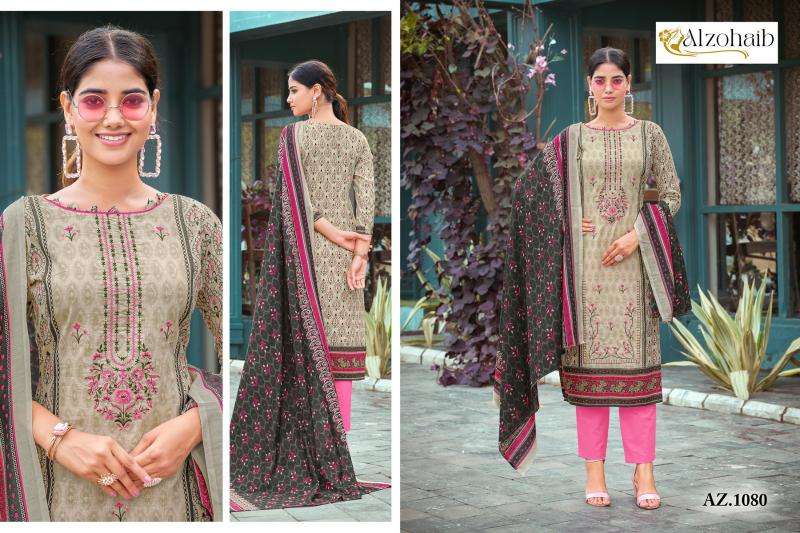 Alzohaib Az 1080 To 1083 Wholesale Salwar Kameez online