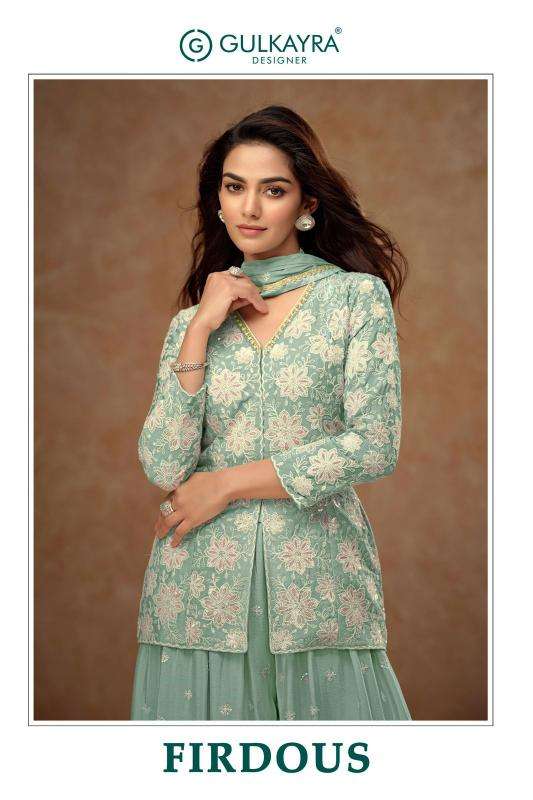 Gulkayra Firdous Designer Indo Western Wear online shopping for wedding