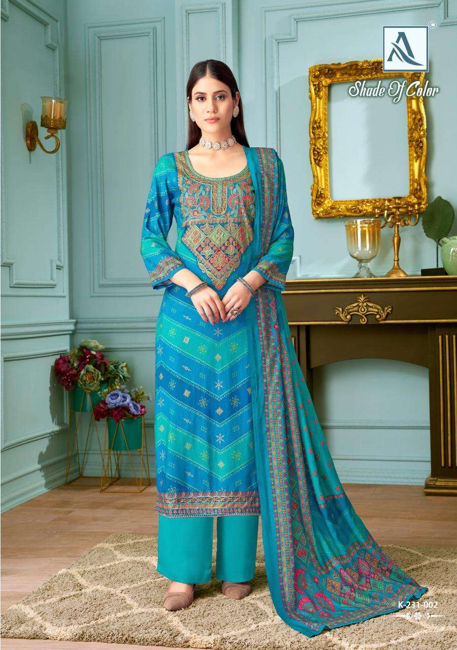 Alok Shade of Color wholesale dress material shop in hyderabad
