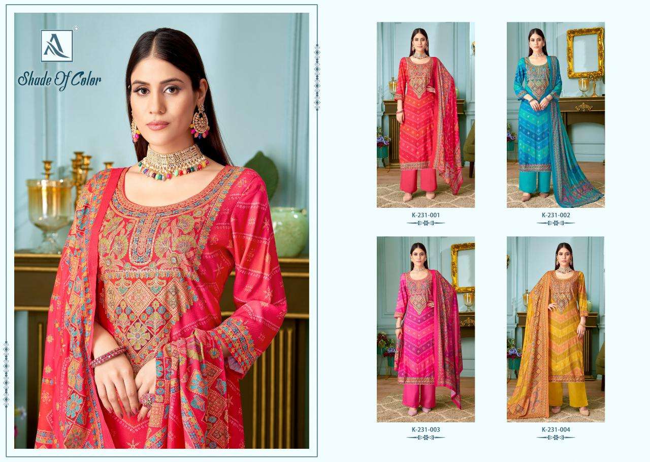 Alok Shade of Color wholesale dress material shop in hyderabad