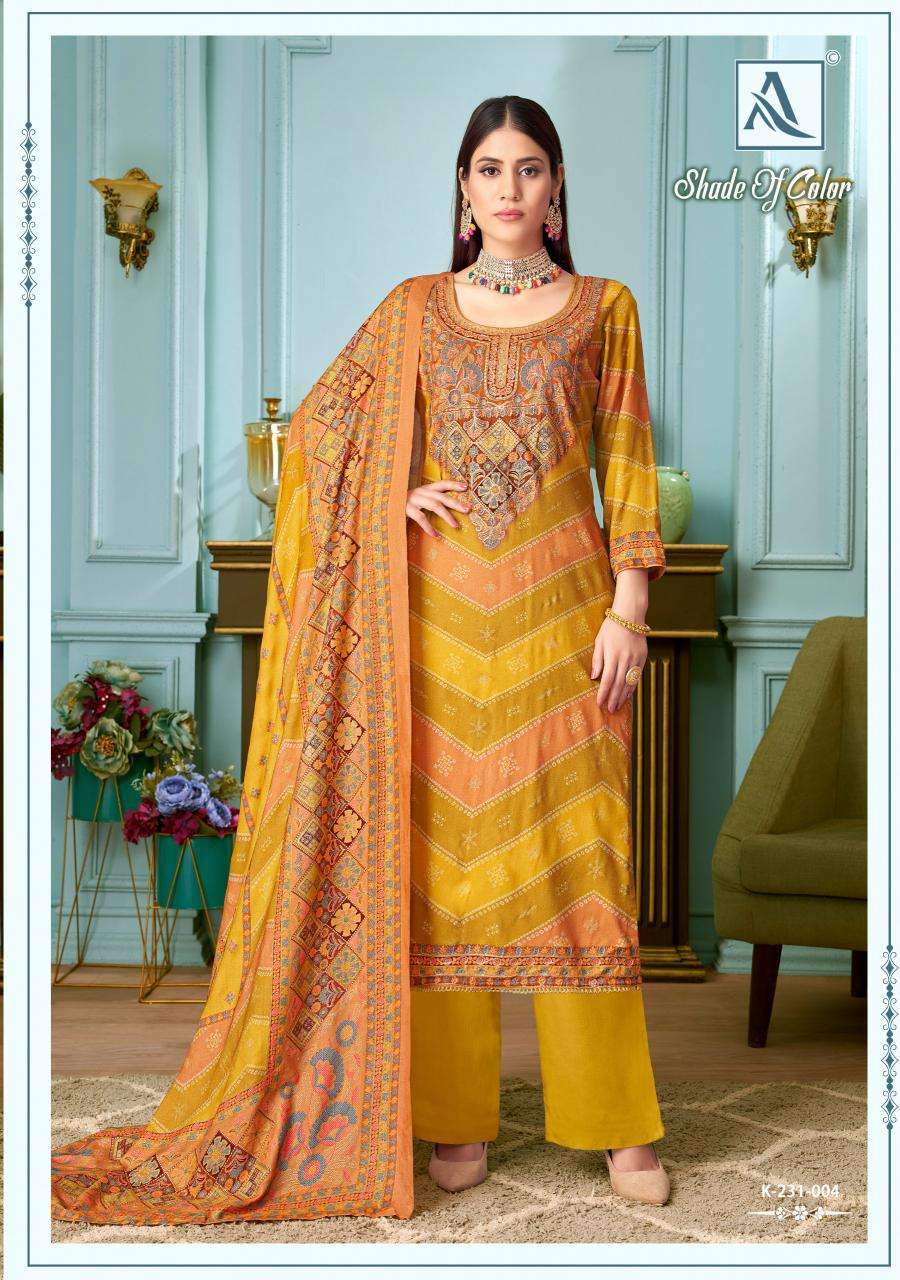 Alok Shade of Color wholesale dress material shop in hyderabad