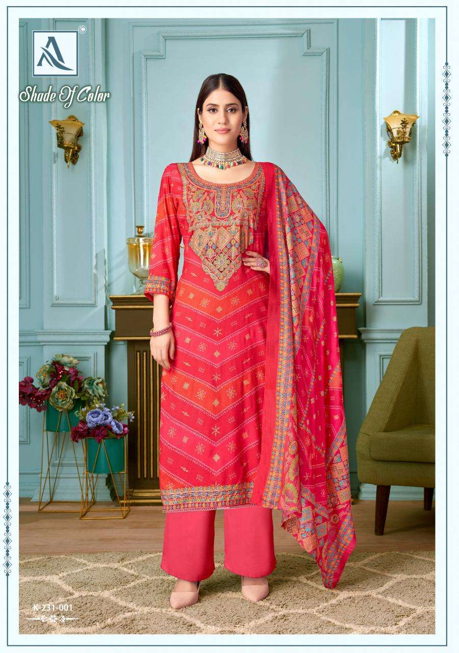 Alok Shade of Color wholesale dress material shop in hyderabad